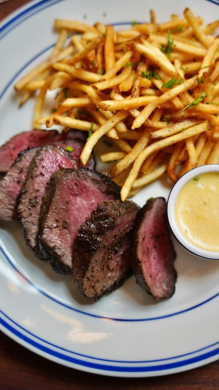 Image 4 - Rare Steak with fries